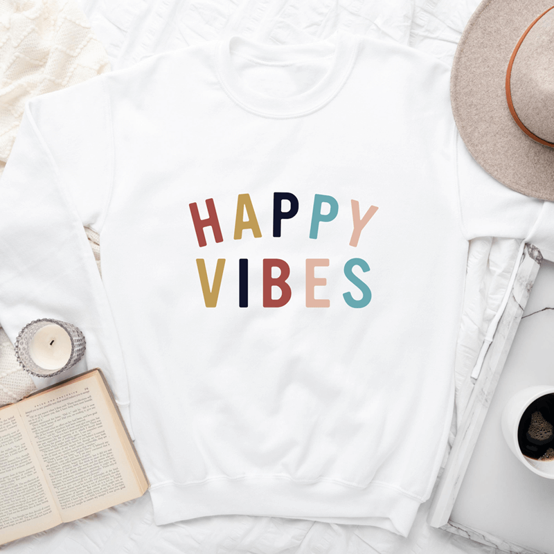 Happy Vibes Sweatshirt