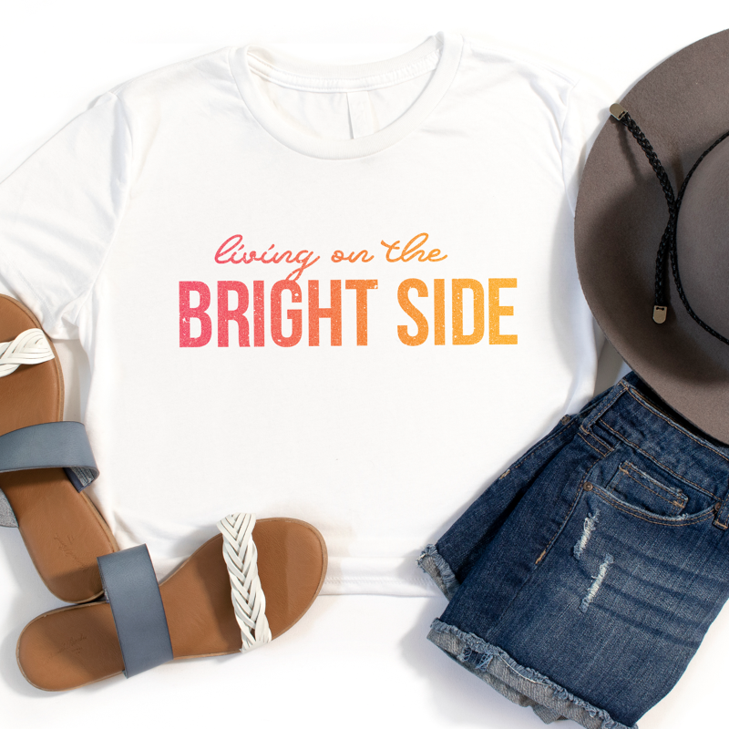Bright Side Cropped Tee