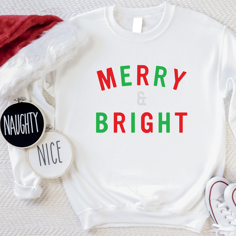 Merry and Bright Sweatshirt