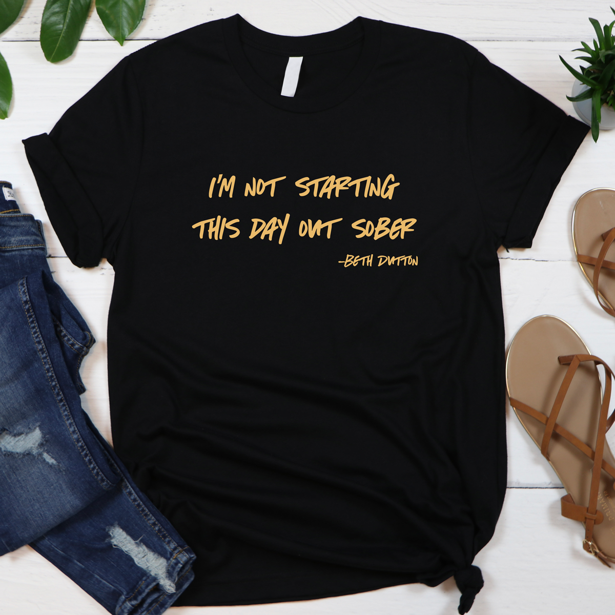 Not Starting Sober Tee