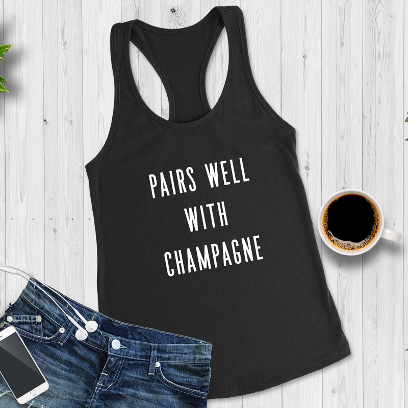 Pairs Well With Champagne Tank