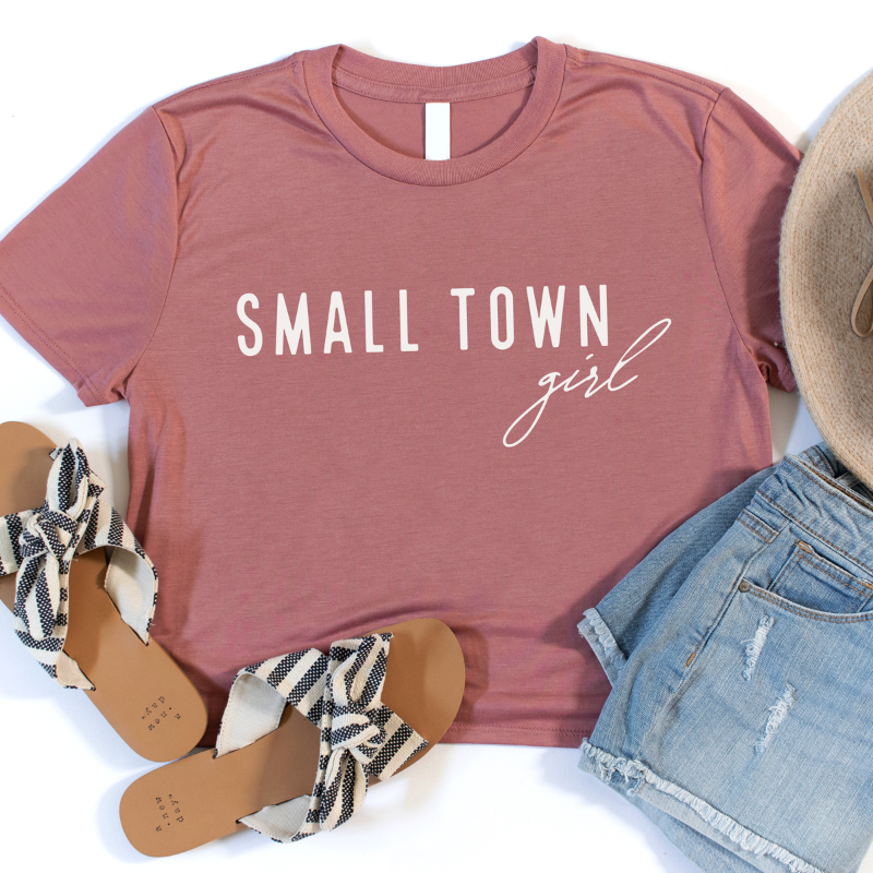 Small Town Girl Cropped Tee